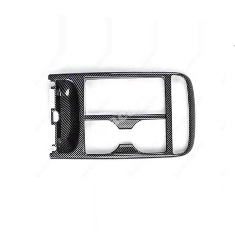 LHD For Hyundai Tucson NX4 2025 Interior ABS Carbon fiber central control GAS Gear Shift Panel front Water Cup Holder cover