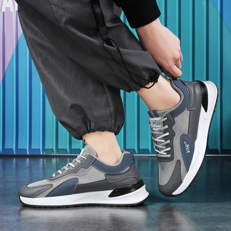 Модные дышащие мужские спортивные кроссовки для бега, дизайнерские новые повседневные кроссовки на платформе со шнуровкой, мужская обувь для ходьбы Zapatos Hombre