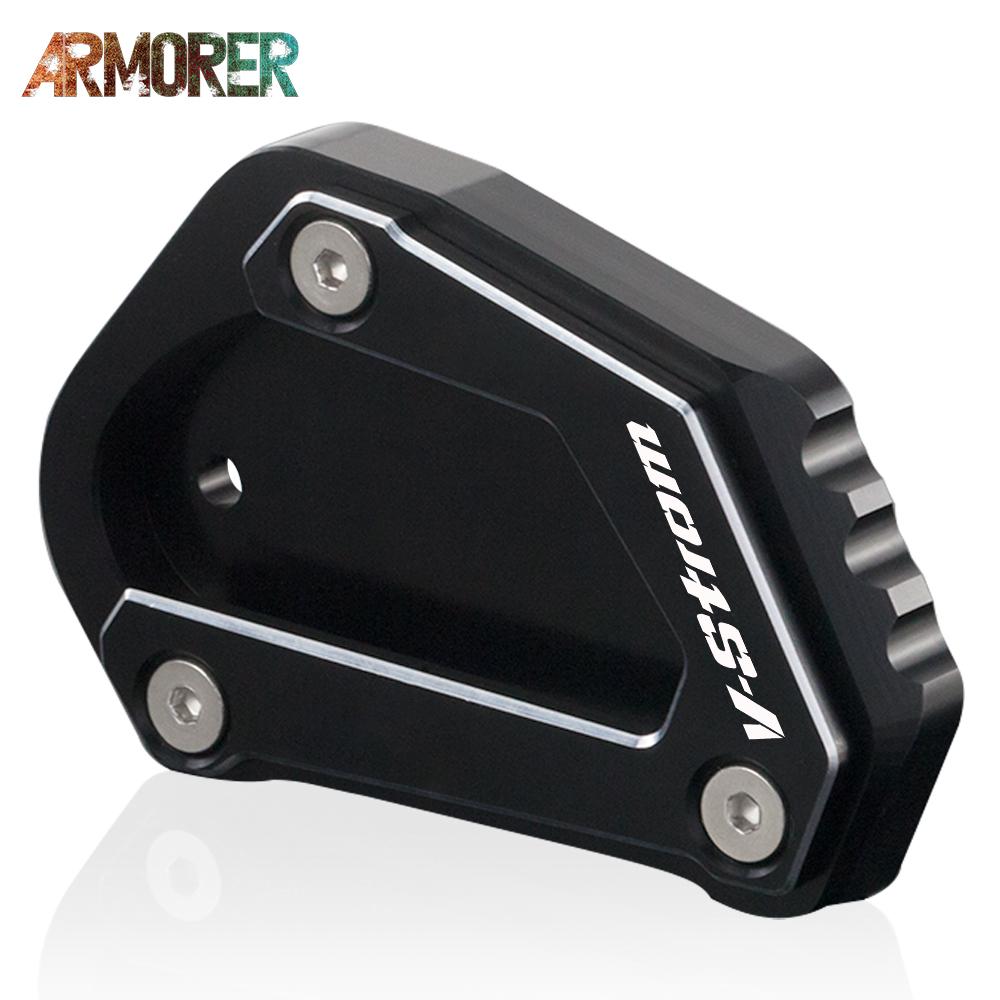 V Strom 650 аксессуары для мотоциклов для SUZUKI V-STROM 650/XT DL650 DL 650, боковая подставка, удлинитель, увеличитель