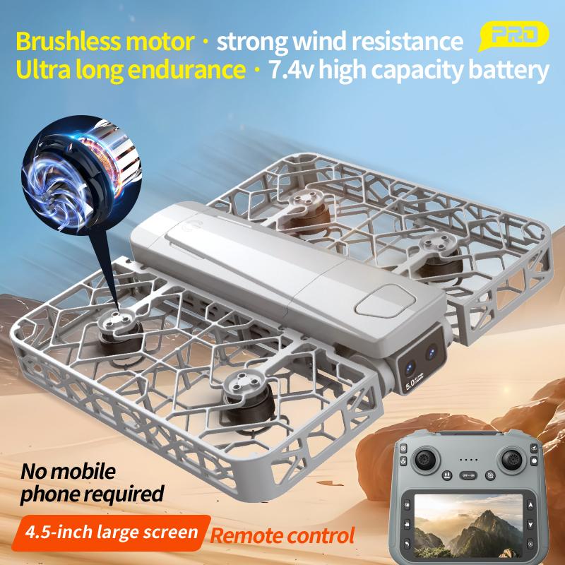 2025 S161 MAX Drone 4K Professional HD Camera FPV  Brushless optical flow positioning 4.5-inch screen control RC Quadcopter Toys