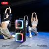 XO F55 Dual 8-inch RGB Karaoke Bluetooth Speaker