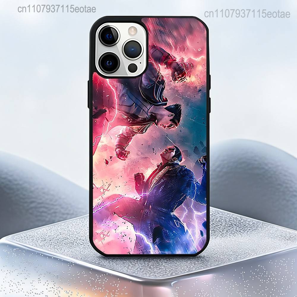 Чехол-бампер с защитой от падения и магнитом для игры T-Tekken 8 для iPhone 17,16,15,14,13,12,11,Pro,Max,Plus,Mini,SE4,E