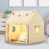 Kids Tent Playhouse DIY Assembly Kit Detachable Multifunctional Easily Install for Toddler Machine
