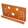 Cutting Machine Base Plate 28x15cm Cuttable 10cm 4 Inch Circular Saw Guide Bottom Plate for Woodworking