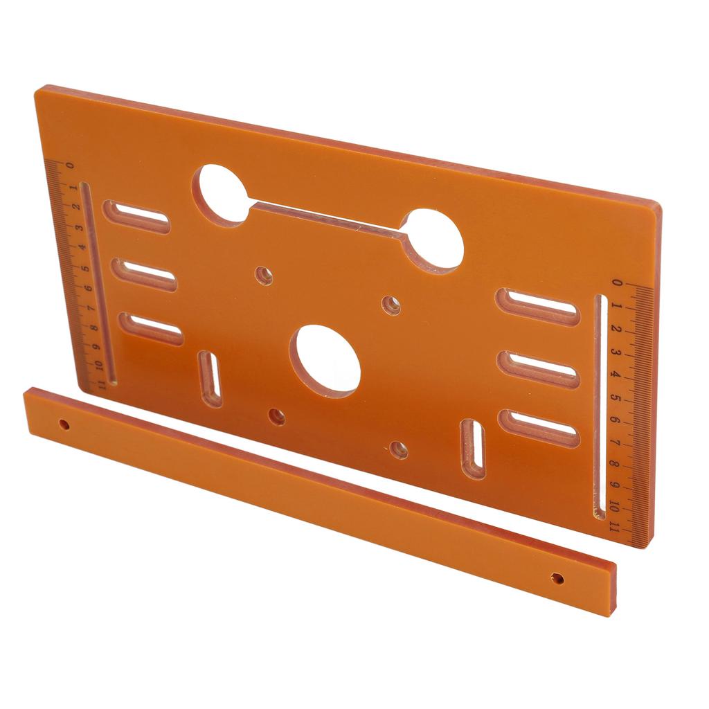 Cutting Machine Base Plate 28x15cm Cuttable 10cm 4 Inch Circular Saw Guide Bottom Plate for Woodworking