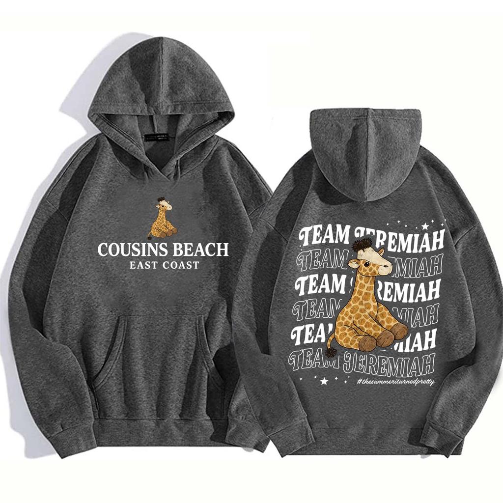 Команда Конрад Живот Джеремайя Казинс Пляж Лето Я Стала Красивой Худи Харадзюку Пуловер Топы Мужчина Женщина Свитшот Подарок для Фанатов