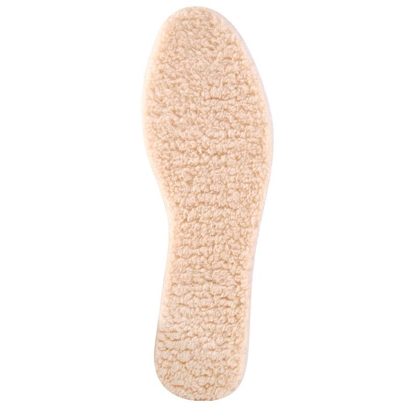 Зимние согревающие и антитепловые стельки - Утолщенный вельвет из овечьей шерсти и флисовая подкладка, дышащие и устойчивые к запаху, унисекс для мужчин и женщин, зимние стельки