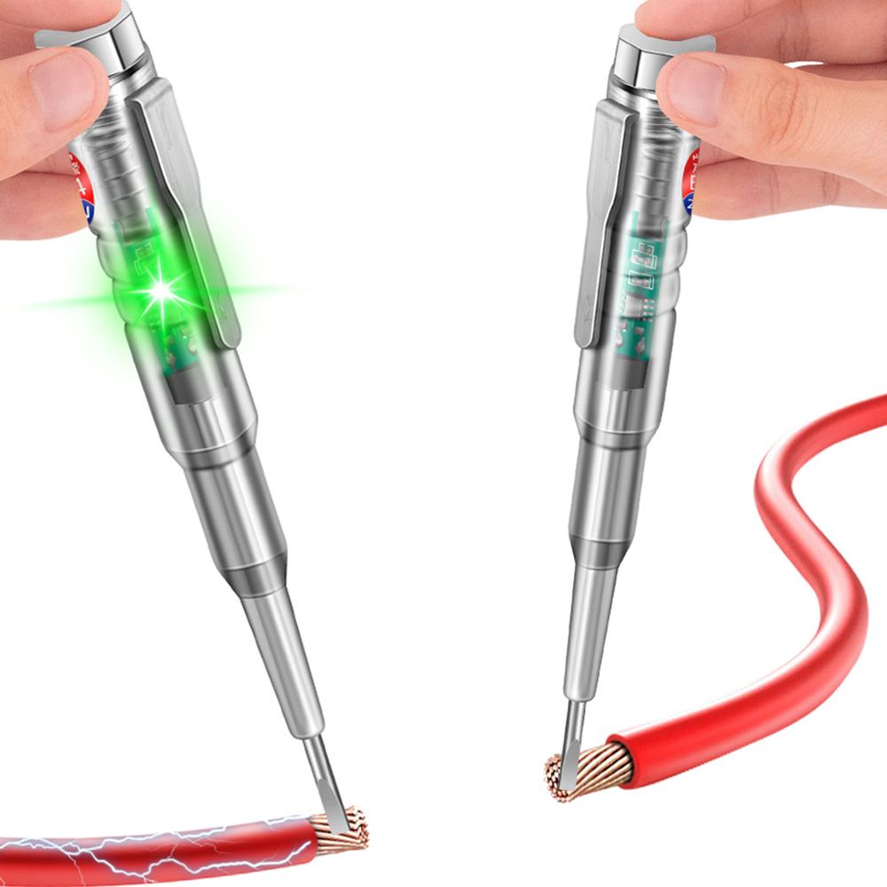 Intelligent Voltage Tester Pen Voltmeter Induction Power Detector Pen Electric Indicator Screwdriver Indicator Tool