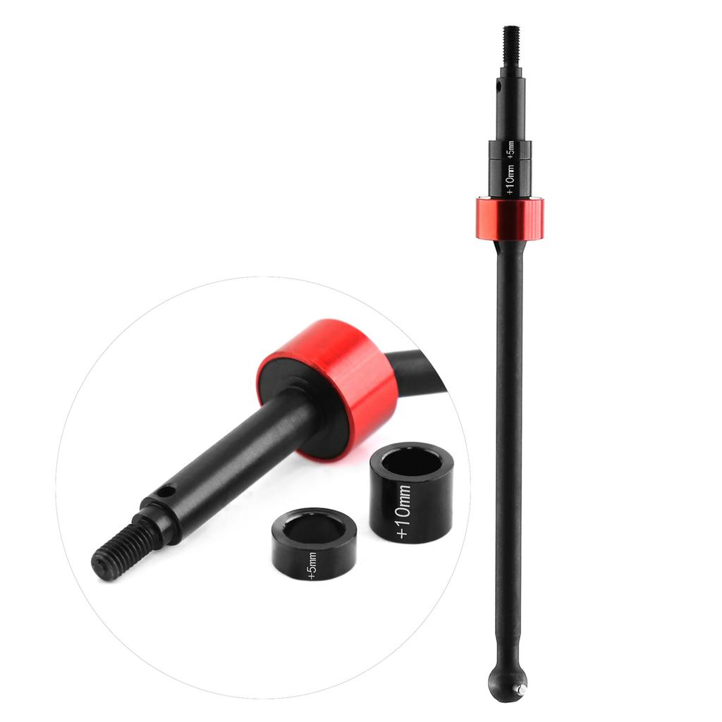 1pcs Metal Front Rear Drive Shaft CVD Driveshaft 86246 Replacement for HPI Savage X Flux XL 1/8