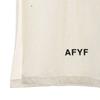 AFYF Короткий рукав Разрез Большая футболка F белый Мужская Б/У