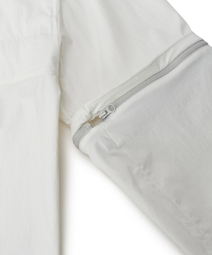 Mlb Gorpcore Detachable Windbreaker Bos (Ivory)