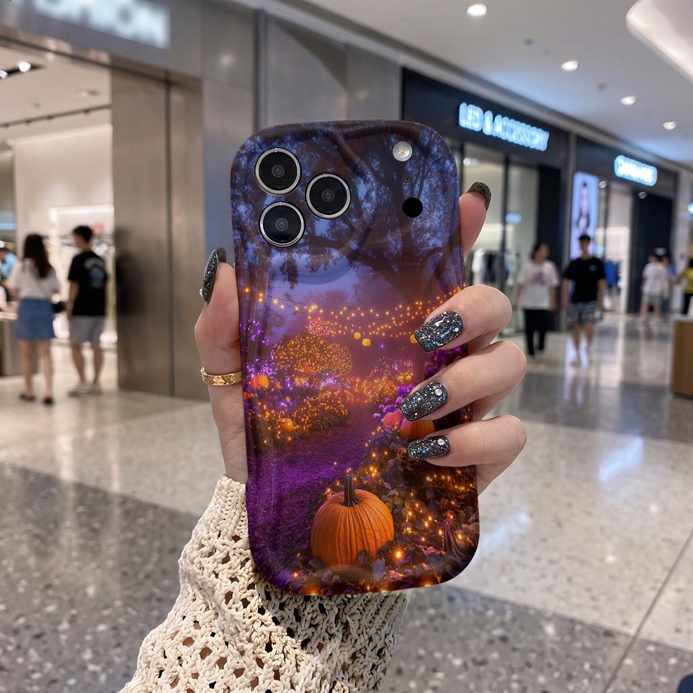 Идеально подходит iPhone 17 16 15 14 13 Pro Печатный Защитный Чехол Новогодний Рождественский Хэллоуинский Подарок для Папы Мамы Вечеринки