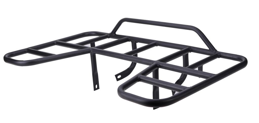 Багги квадроцикл задний задний грузовой кастомные детали 4-колесный багажник, багажник, черный, сталь, кузов, общего назначения, неоригинальный, мотоцикл,