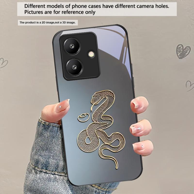 Секретный узор Xuanjin для Redmi Note 14 Pro+ 13 Pro 8 9 9S 12S 10 Pro 11 12 13C 14C A3 12 13 K60 Ultra Черный Стеклянный Чехол для Телефона