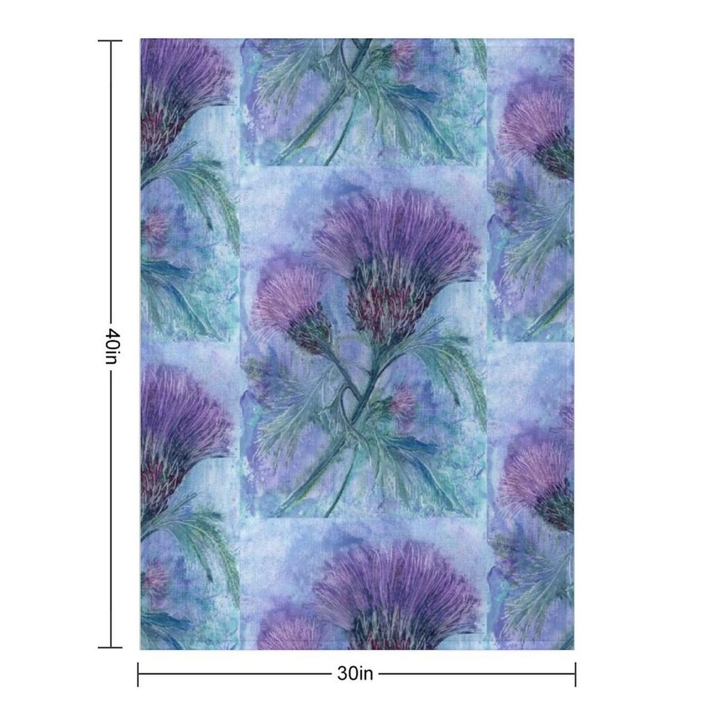 The Thistle Throw Blanket Hairys Decorative Sofa Blankets For Sofas Polar Blankets