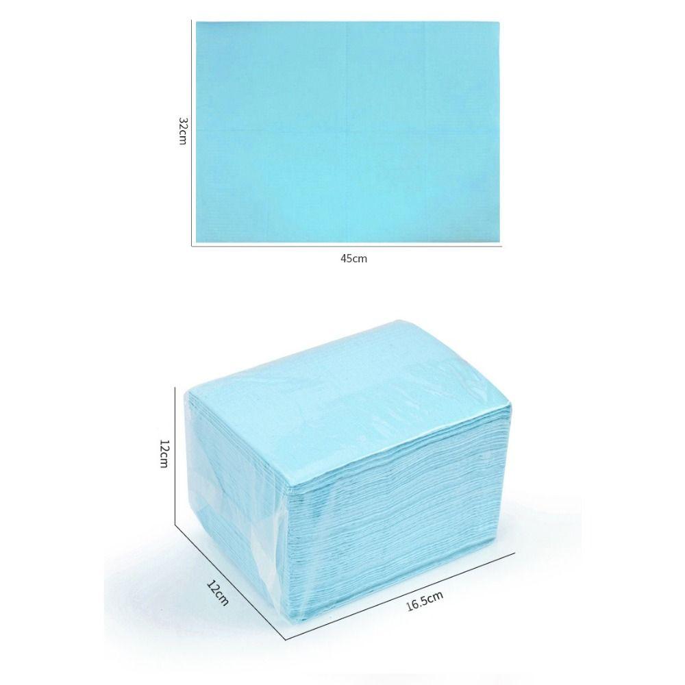 Multifunctional Paper Nail Art Mat Double Layer Foldable Disposable Table Mat Manicure Tool Studio