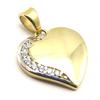 [K4547] - 'Love' Pendant (Gold - 9 Carats)