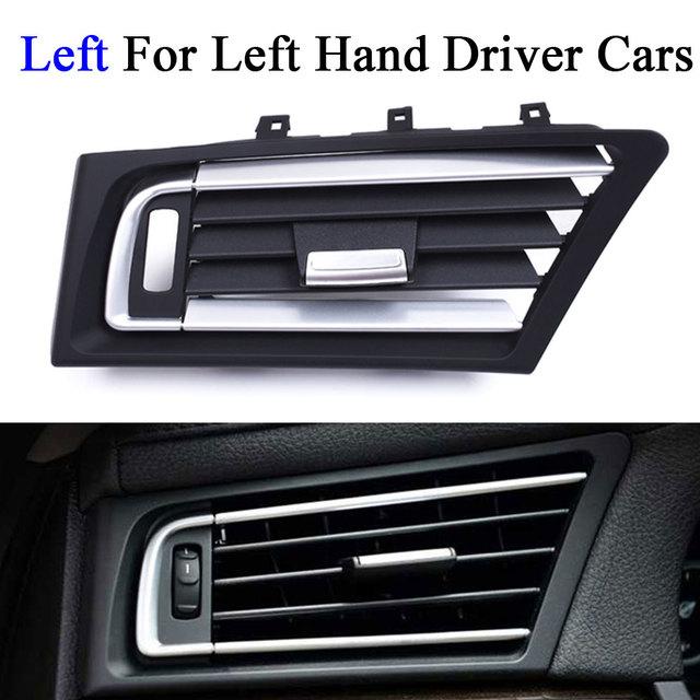 Хромированная передняя центральная левая/правая решетка воздухозаборника, крышка выпускного отверстия, средняя задняя панель воздухозаборника для BMW 7 серии F01 F02 730 735 745 750