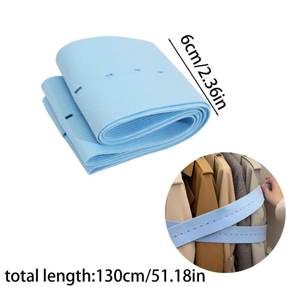 1/2/10/30Pcs Adjustable Elastic Storage Strap Roll-up Clothes Organizer Band Household Sorting