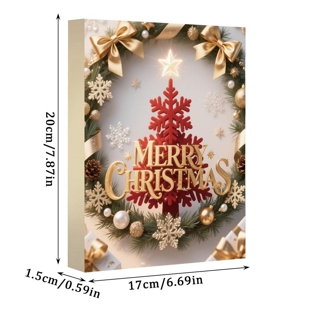 Jewelry Advent 24 Day Countdown To Christmas Calendar Fashion Bracelet Necklace Earring Rings For Adult Women Teen Girls