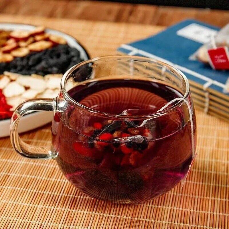 Ginseng Mulberry Black Wolfberry Red Wolfberry Red Dates Dry Health Tea - 100g