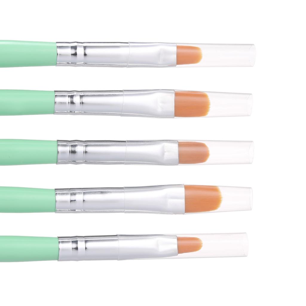 Acrylic Nail Brushes 7PCS UV Gel Poly Gel Nail Art Painting Drawing Pens for Nail Salon Home Use Na