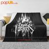 Логотип Dark Fortress Dimmu Borgir Naglfar Carach Angren Lord Belial Eis Ультра-мягкое одеяло Покрывало Зимнее Покрытие для дивана Постельное белье