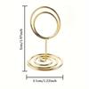 20pcs Table Number Holders, Place Card Holder Small Size Table Card Holders Photo Holder for Centerpieces, Wedding Reception, Party, Birthday (Gold)