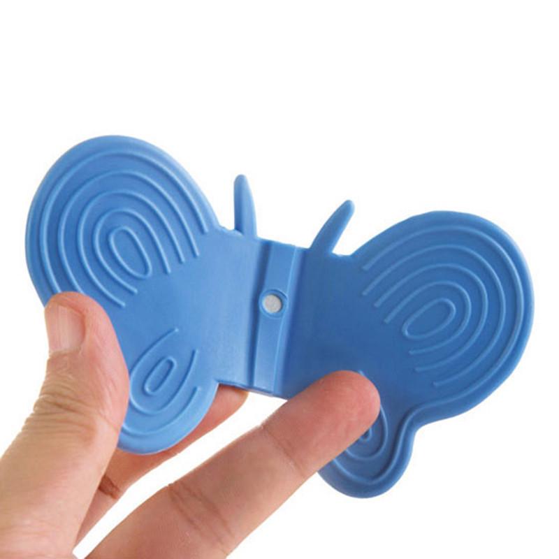 Модная кухонная бабочка Cool защитные поверхности для инструментов кухонная силиконовая изоляция домашний магнит духовка утолщение защитная доска