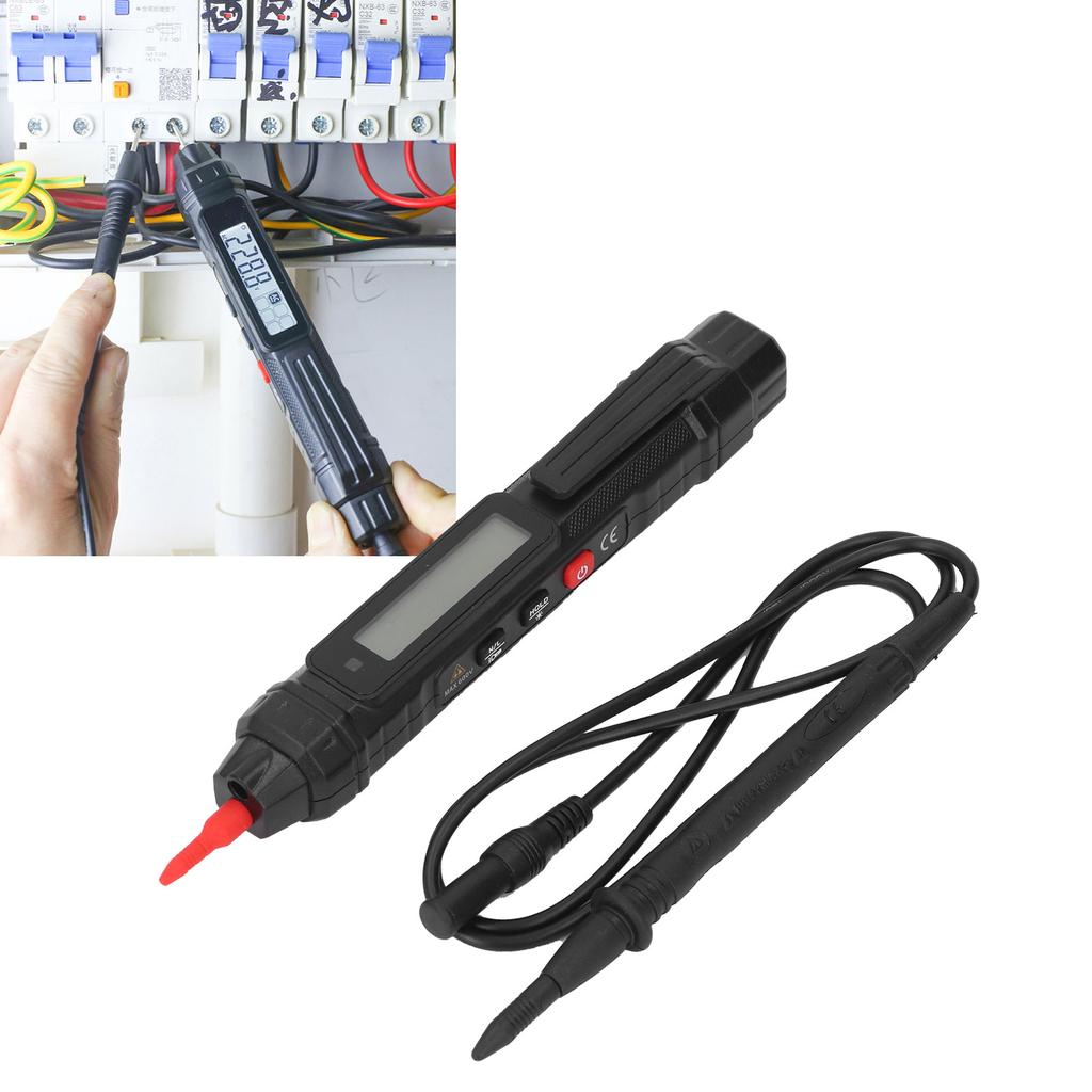 Цифровой мультиметр типа «ручка» Тест непрерывности резистора переменного и постоянного напряжения Мультиметр с автоматическим распознаванием 