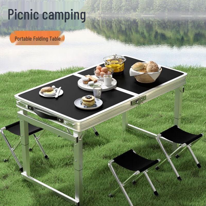 Portable Folding Table for Outdoor Camping & Markets