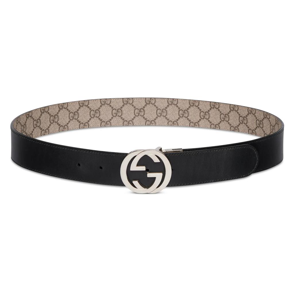 GUCCI Gg Supreme Reversible Belt 473030-KGDHN-9769