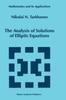Книга The Analysis of Solutions of Elliptic Equations : 406