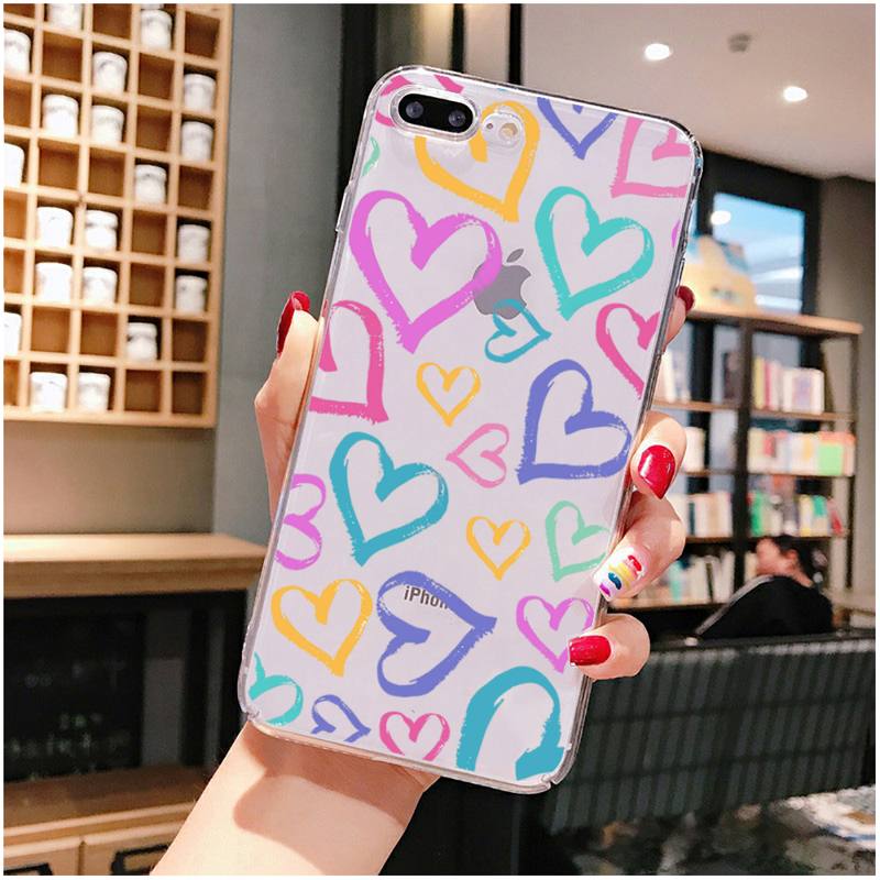 Чехол для телефона Love Heart для iPhone 11 12 13 mini pro XS MAX 8 7 6 6S Plus X 5S SE 2020 XR