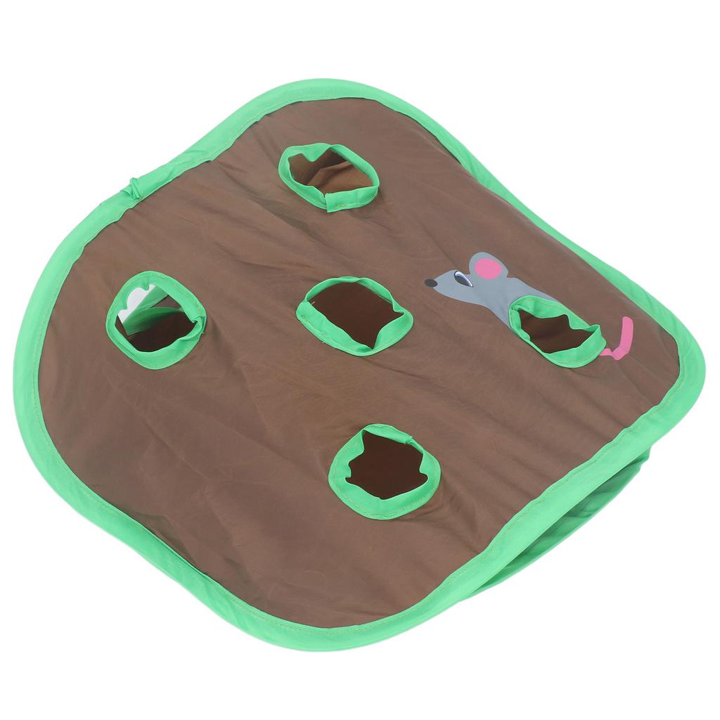 9 Holes Cat Toy Cat Interactive Tunnel Toy Fun Mouse Chasing Toy  Puzzle Exercise Toy Wit