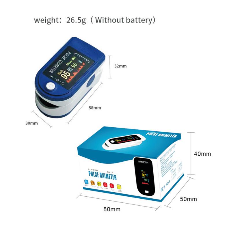Rose Gold Bluetooth Fingertip Pulse Oximeter with CE/FDA Approval for Respiratory Rate and Blood Oxygen Saturation
