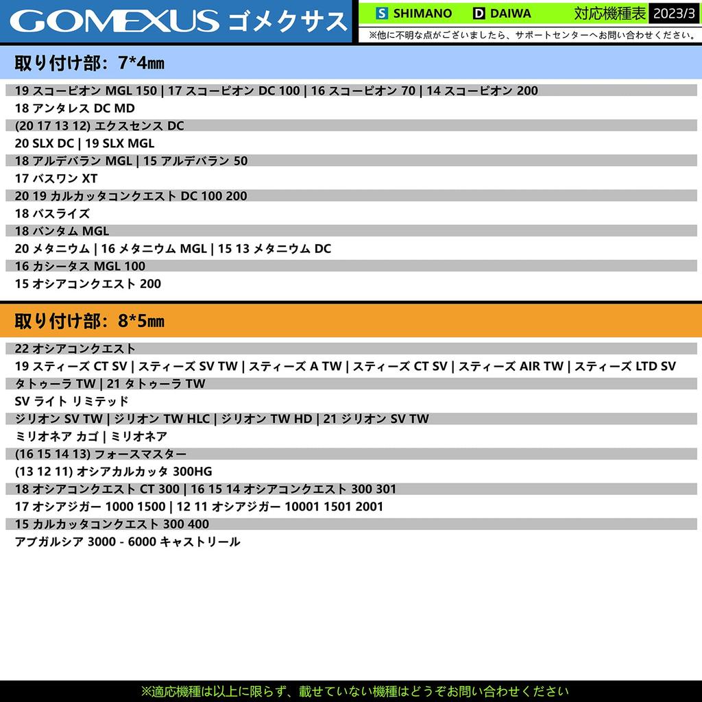 Gomexus Ручка катушки TH80 из титана, совместимая с двойной ручкой для катушки Antares Metanium Ocean Conquest, сменная ручка для двухосевой катушки 80 мм