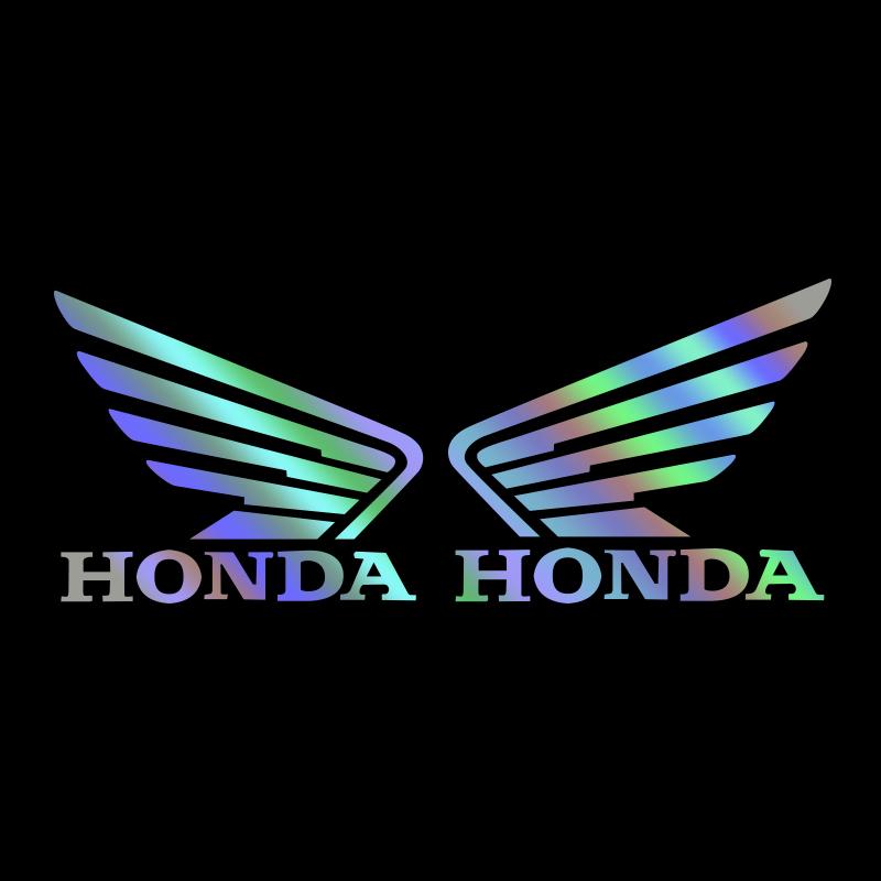 ABO2  1 pair For Honda CBR1000 CBR600RR CBR650R CB1000R CB1100 CB650F CBR300R VFR1200 motorcycle Waterproof Reflective Stickers