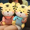 Chinese New Year Tiger Festive Three-dimensional Facial Expression New Year Gift Collection Chinese Zodiac Tiger Plush Toy for 2022