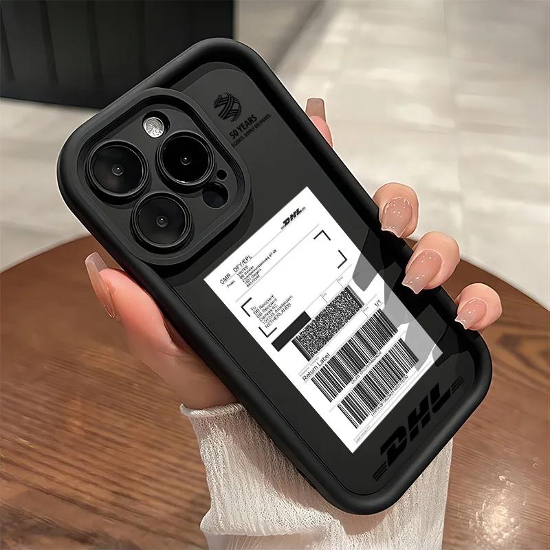 Горячие модные бренды Новый чехол для телефона для IPhone 16 15 14 13 12 11 Pro Max Mini XR XS X 7 8 6 6s Plus Мягкая задняя крышка из ТПУ