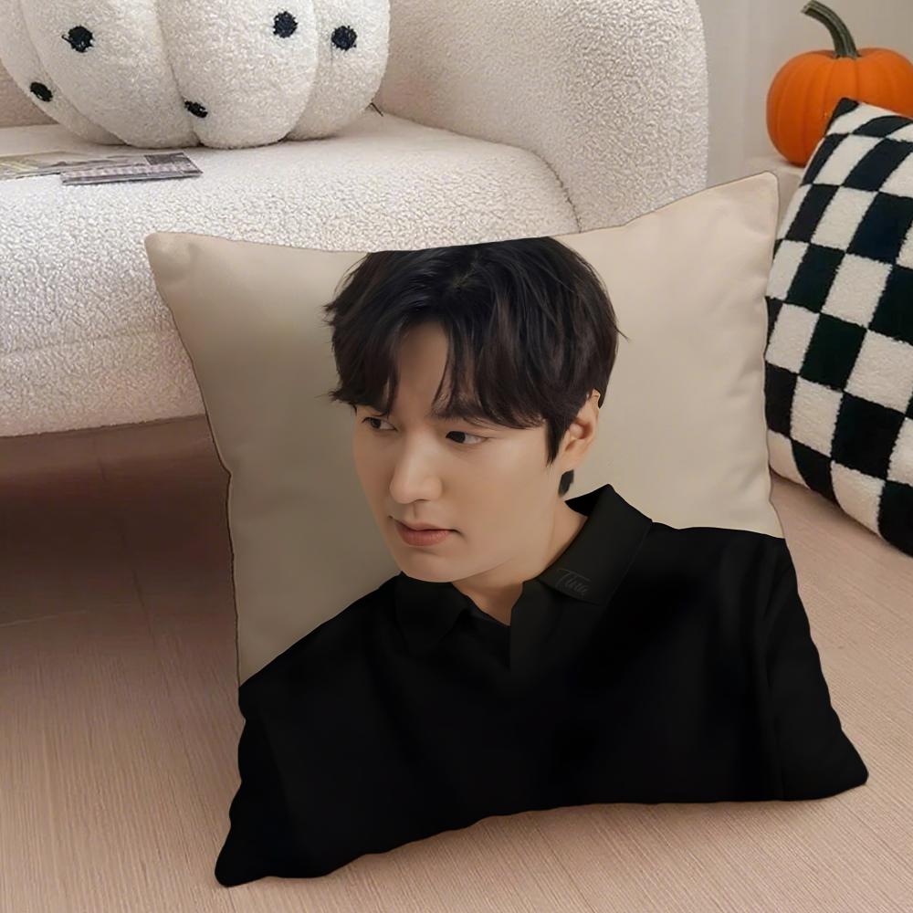 Handsome Korean Actor LLee Minho Cushion Cover Throw Pillow Cover Hidden Button Durable Polyester Chair Cushion