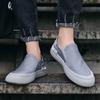 Summer Men Sneakers Breathable Ice Silk Cloth Shoes Flat Loafers Men Slip On Shoes Lazy  Sports Shoes  Deportivos