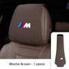 Leather Car Seat Headrest Protective Cover Accessories For BMW 1 2 3 4 5 6 7 Series G20 G30 F48 E90 E36 F30 F10 X1 X3 X4 X5 X6X7 II9