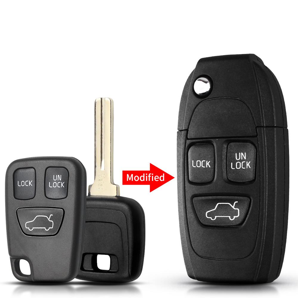 Новый сменный корпус ключа-брелока с 2 3 4 5 кнопками для Volvo Xc70 Xc90 V50 V70 S60 S80 C30