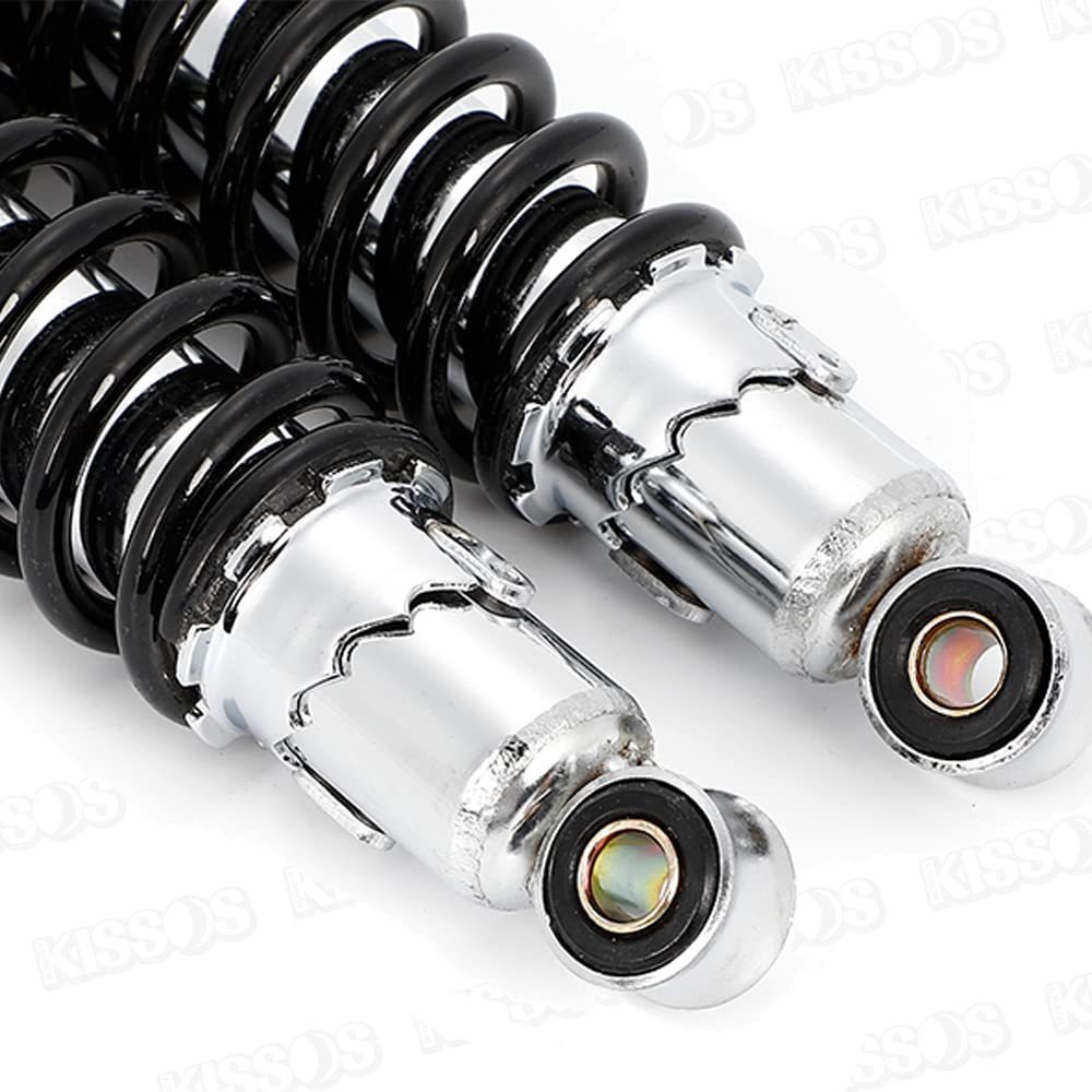 Амортизатор задней подвески мотоцикла 310 мм внешний продукт запчасти для ремонта левый и правый комплект универсальный (черный)