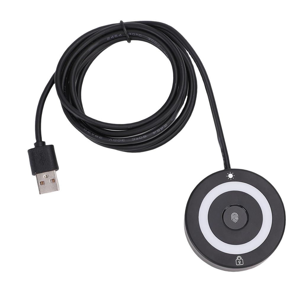 USB Fingerprint Reader for 10 11 Fingerprint Scanner PC Dongle 360 Degree Touch Fast Matching Biometric Recognition for PC Laptop