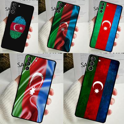 Чехол с флагом Азербайджана для Samsung Galaxy S22 S23 S24 Ultra Note 20 10 S8 S9 S10 Plus S21 S20 FE, мягкий чехол