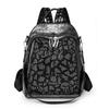 Women's Backpack Rhinestone Leopard Print Outdoor Backpack