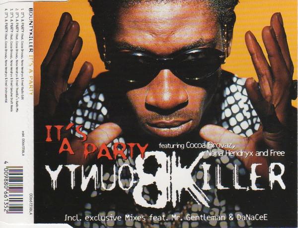 CD BOUNTY KILLER - It's A Party 0066135BLA Blunt Recording 1998 Japan Rap & Hip-Hop/R&B Used