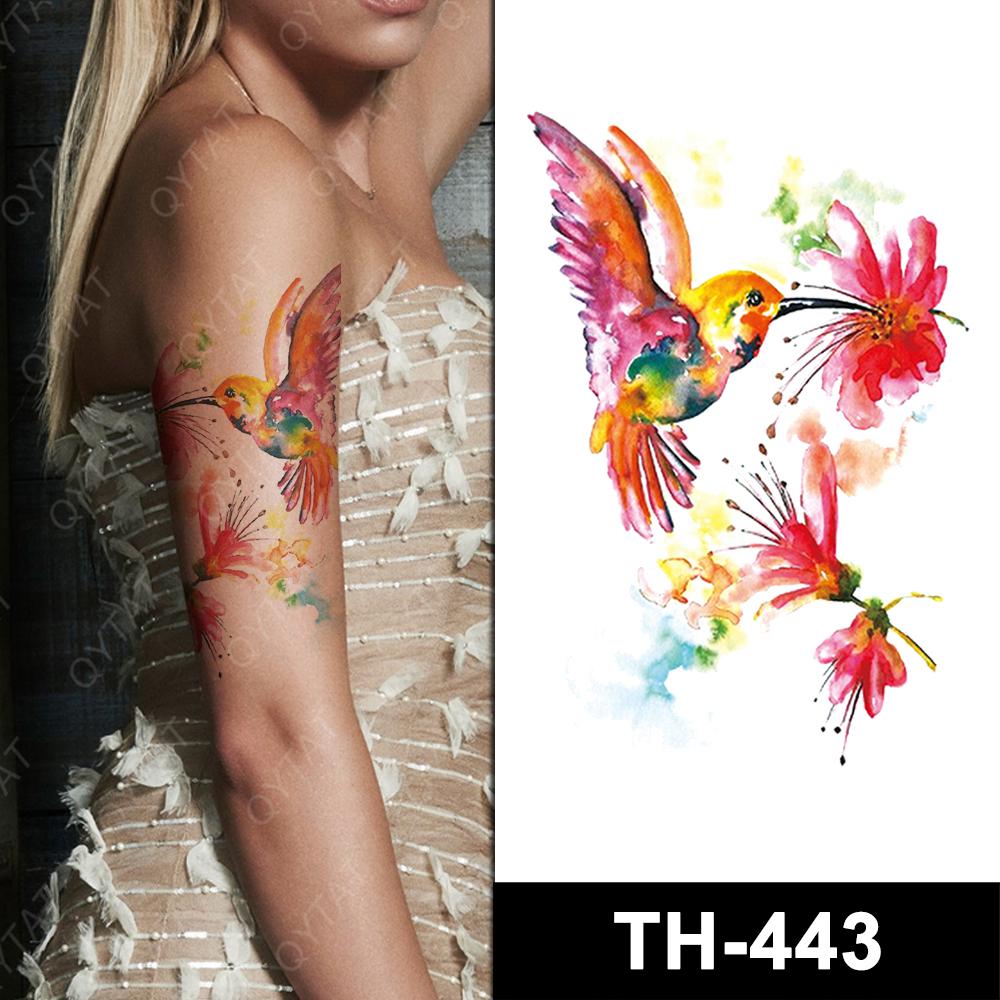 Qianyu Tattoo Supplies Party Set Waterproof Sexy Body Fake Tattoo Sticker